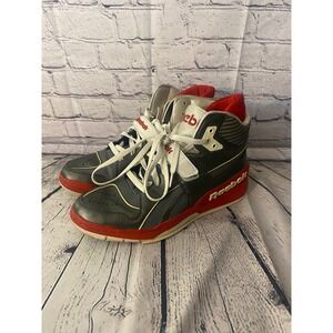 Reebok Commitment‎ Mid RARE RETRO D high tops Shark 11.5 vintage mint cond